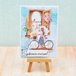 Kartka urodzinowa – rower