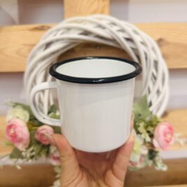 Kubek metalowy 330 – Twój napis